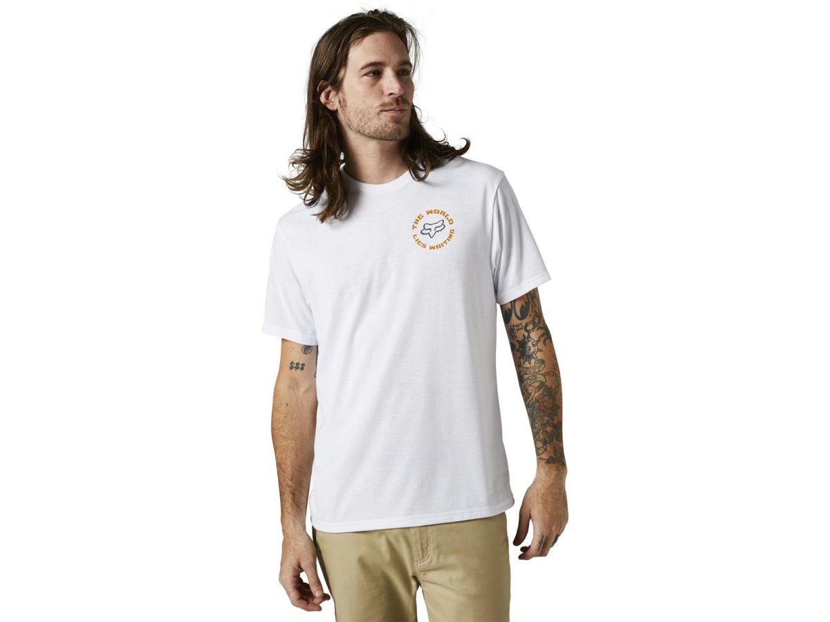 Fox Pre Cog Ss Tech T-Shirt -Opt Wht-