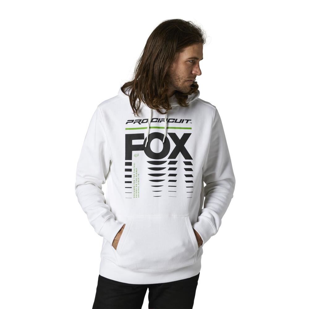 Fox Pro Circuit Pullover Fleece -Wht-