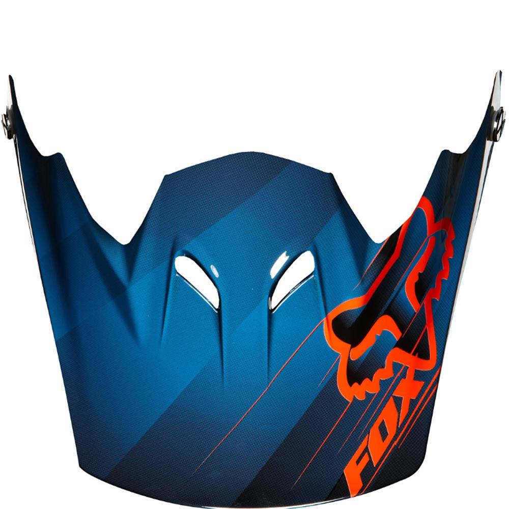 Fox Rampage Helm Visier -Blu-Rd-