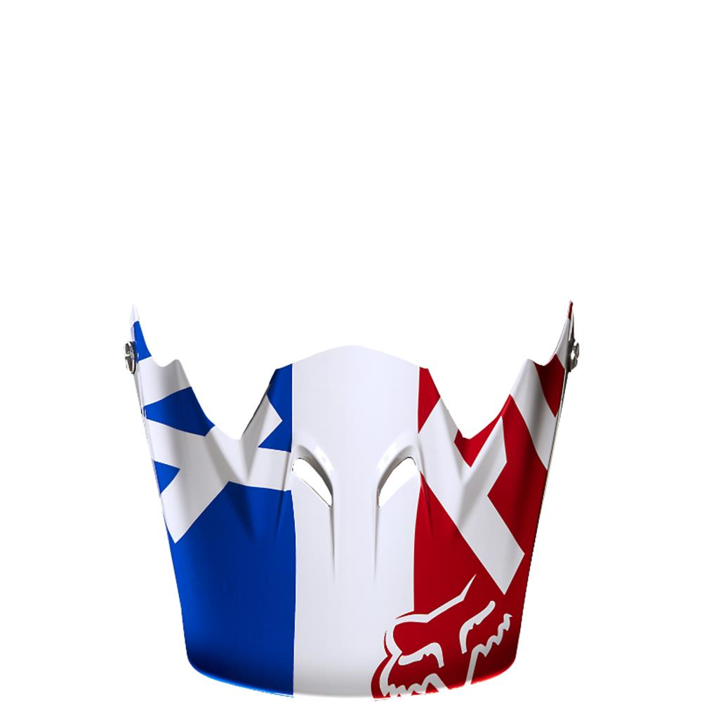 Fox Rampage Race Helm Visier -Wht-