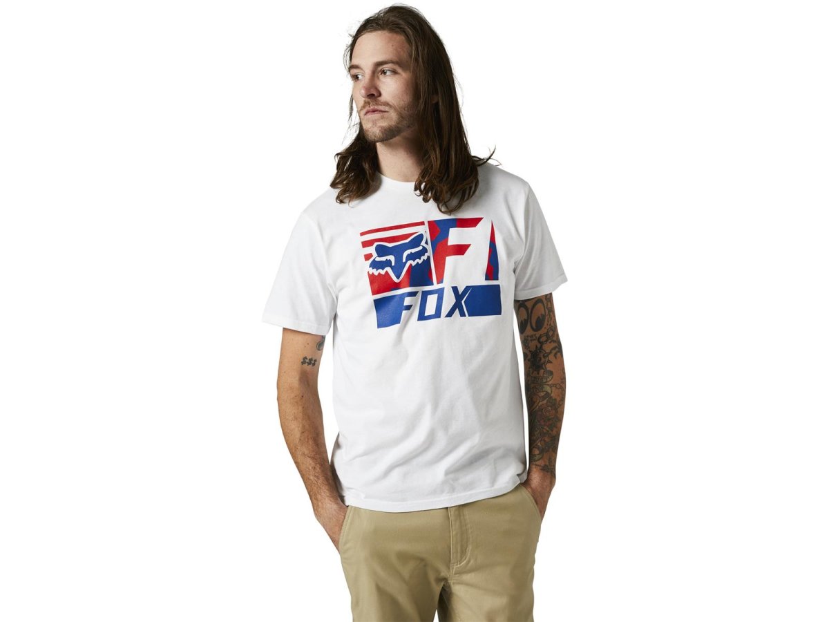 Fox Rwt Box Ss Premium T-Shirt -Opt Wht-