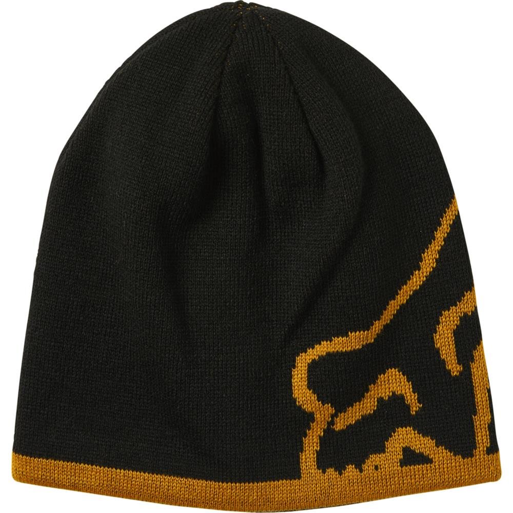 Fox Streamliner Beanie -Blk-Gld-