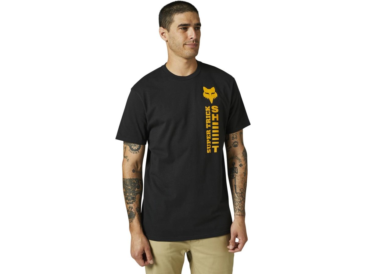 Fox Supr Trik Ss Premium T-Shirt -Blk-