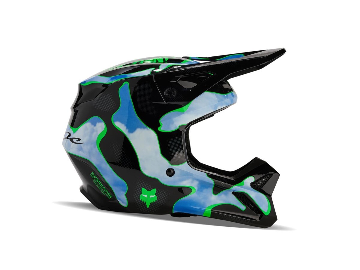 Fox V1 Atlas Helm -Blk-Grn-