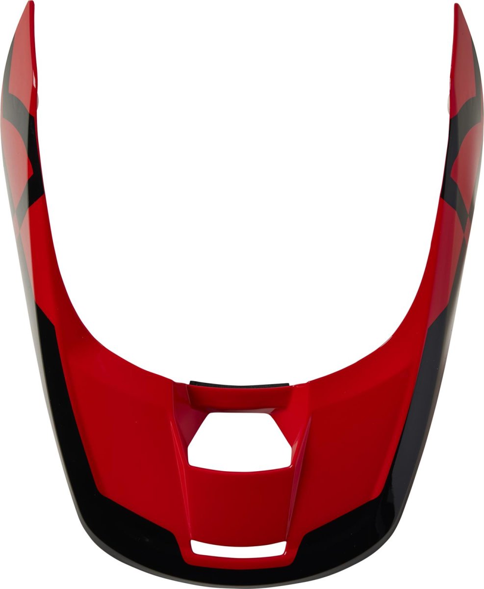 Fox V1 Helm Visier - Lux -Flo Red-