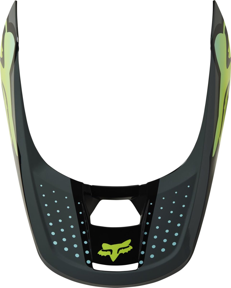 Fox V1 Helm Visier - Trice -Teal-