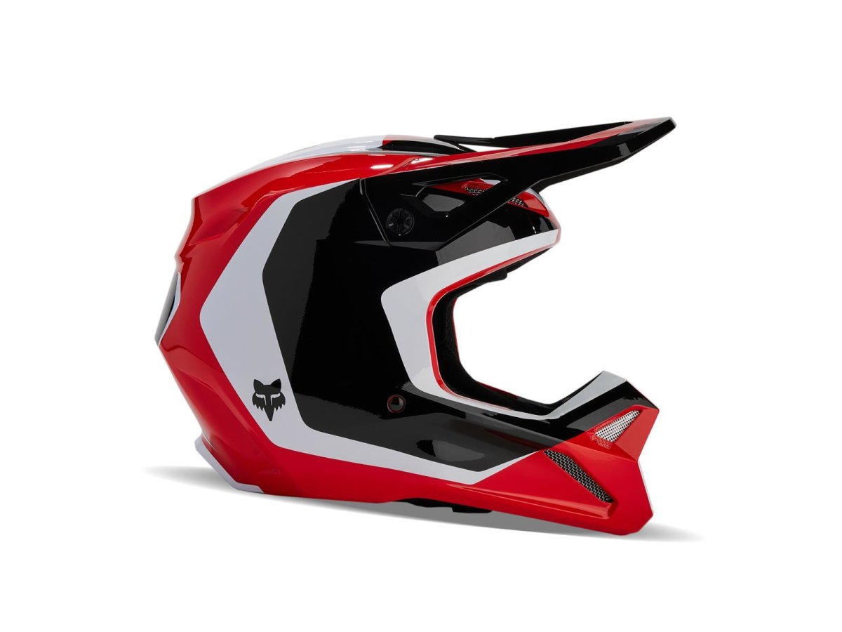Fox V1 Nitro Helm Flo Red