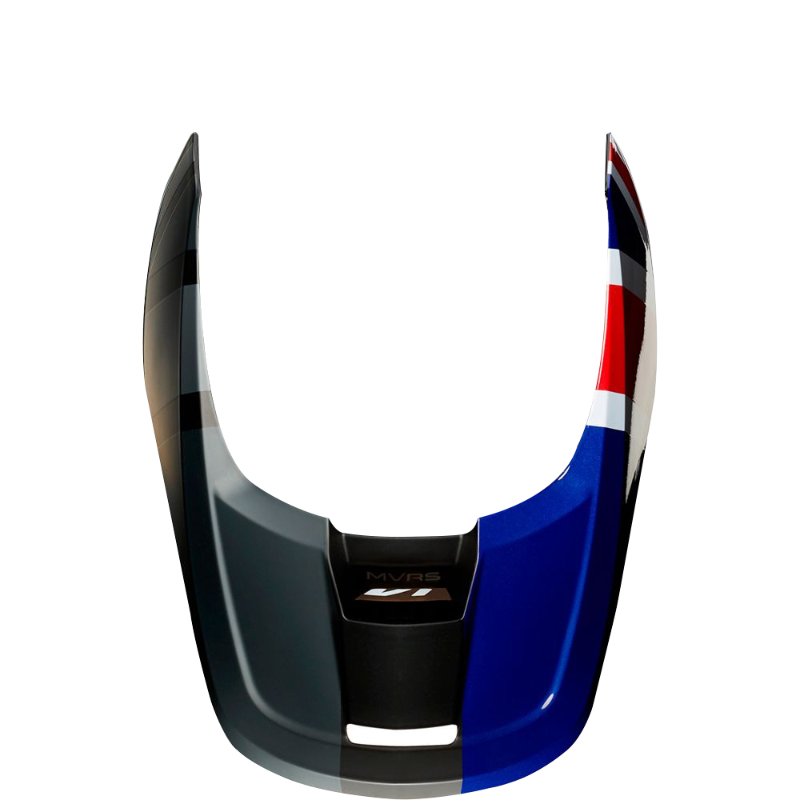 Fox V1 Se Helm Visier - Mxon -Rd-Blk-