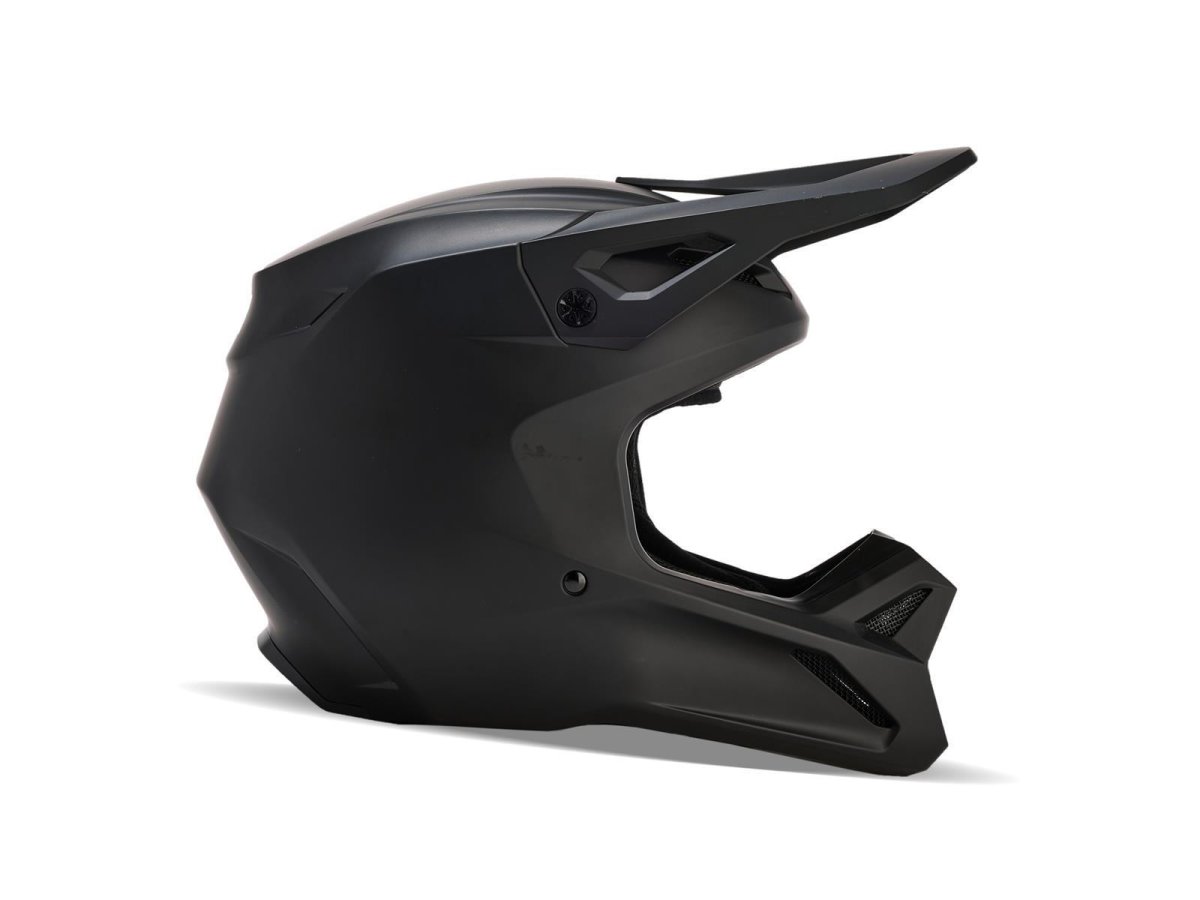 Fox V1 Solid Helm -Mt Blk-