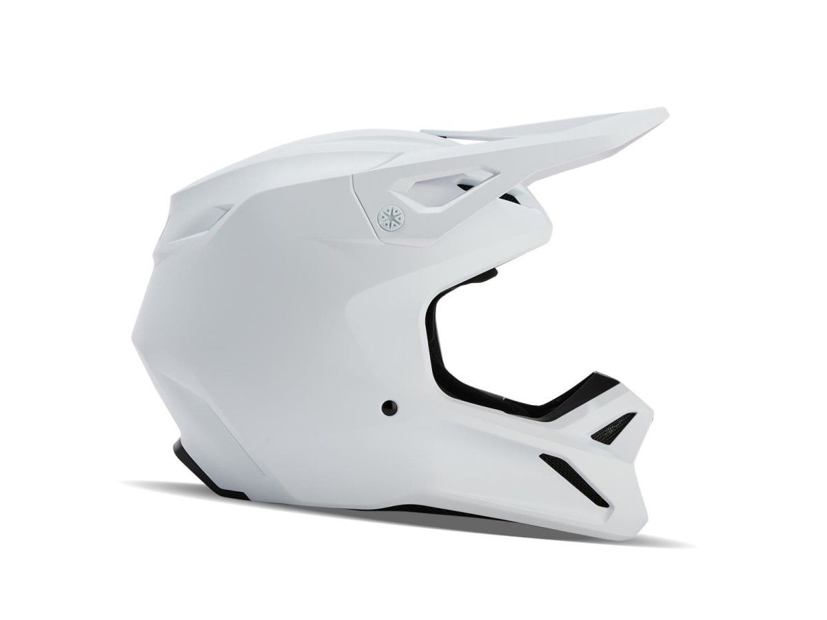 Fox V1 Solid Helm Mt Wht