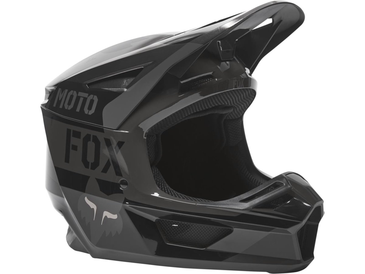 Fox V2 Nobyl Black Helm- Ece -Blk-