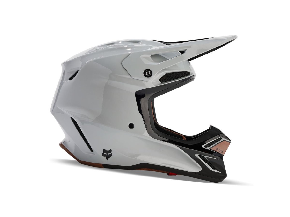 Fox V3 Rs Optical Helm Stl Gry