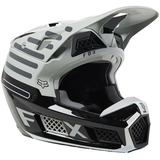 Fox V3 Rs Ryaktr Helm Ece Steel Grey