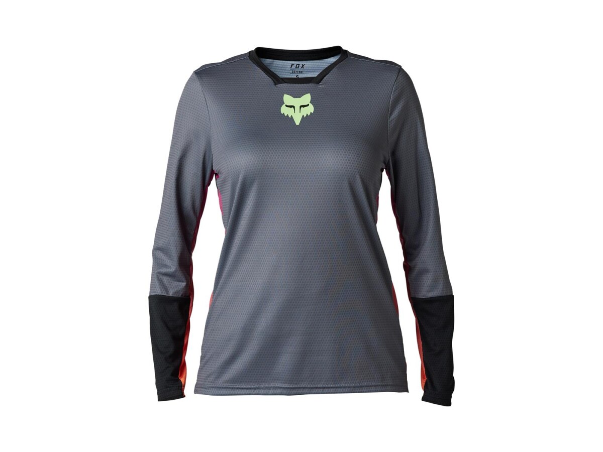 Fox W Defend Race Ls Jersey