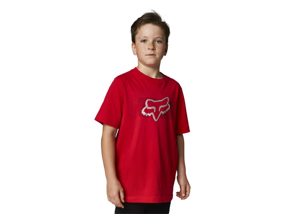 Fox Youth Mirer Ss T-Shirt -Flm Rd-