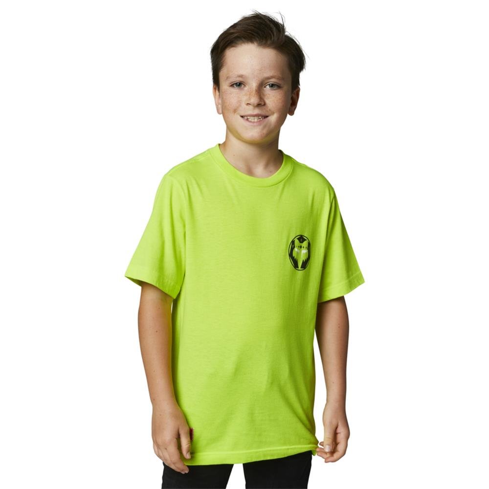Fox Youth Nobyl Ss T-Shirt -Flo Ylw-