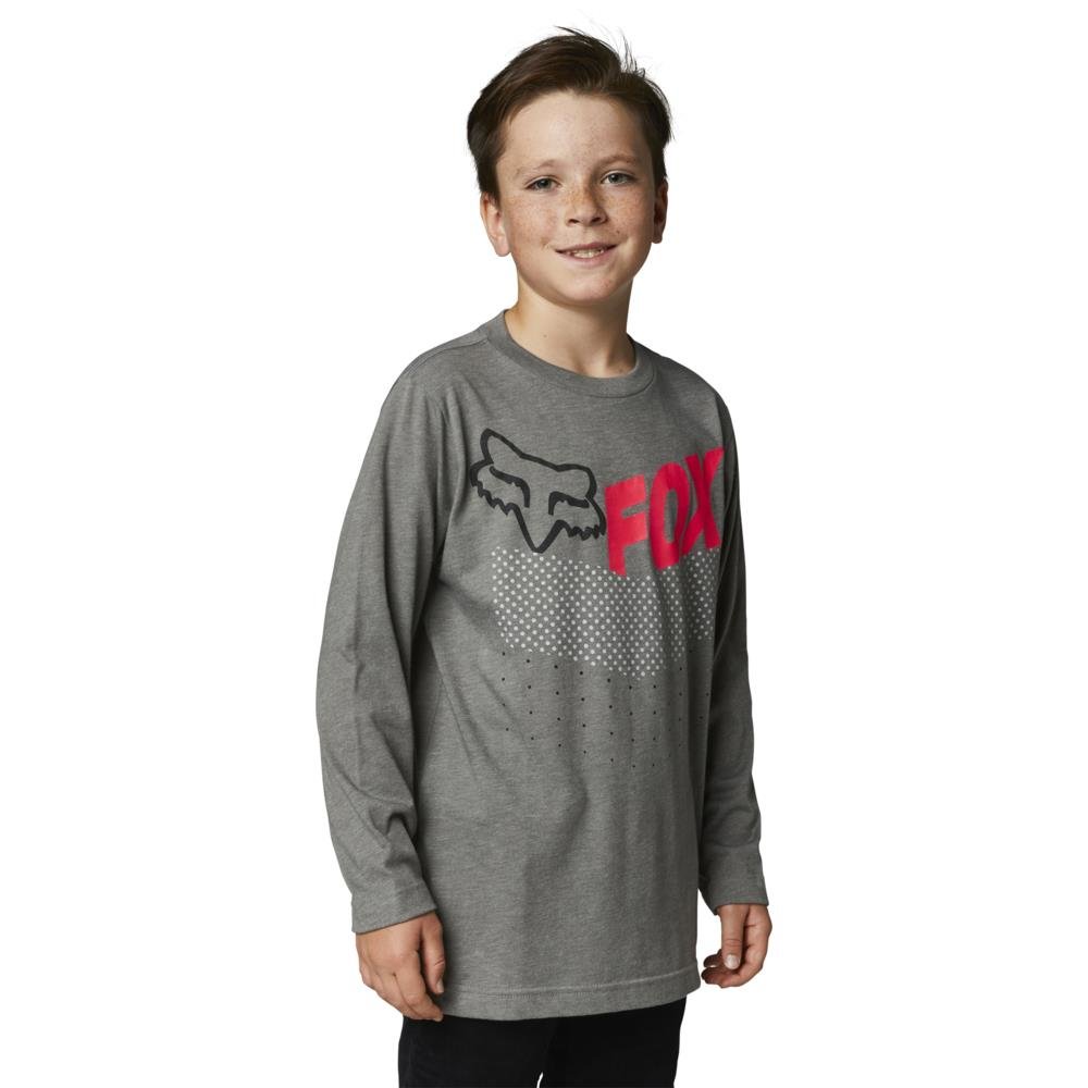 Fox Youth Trice Ls T-Shirt -Htr Graph-