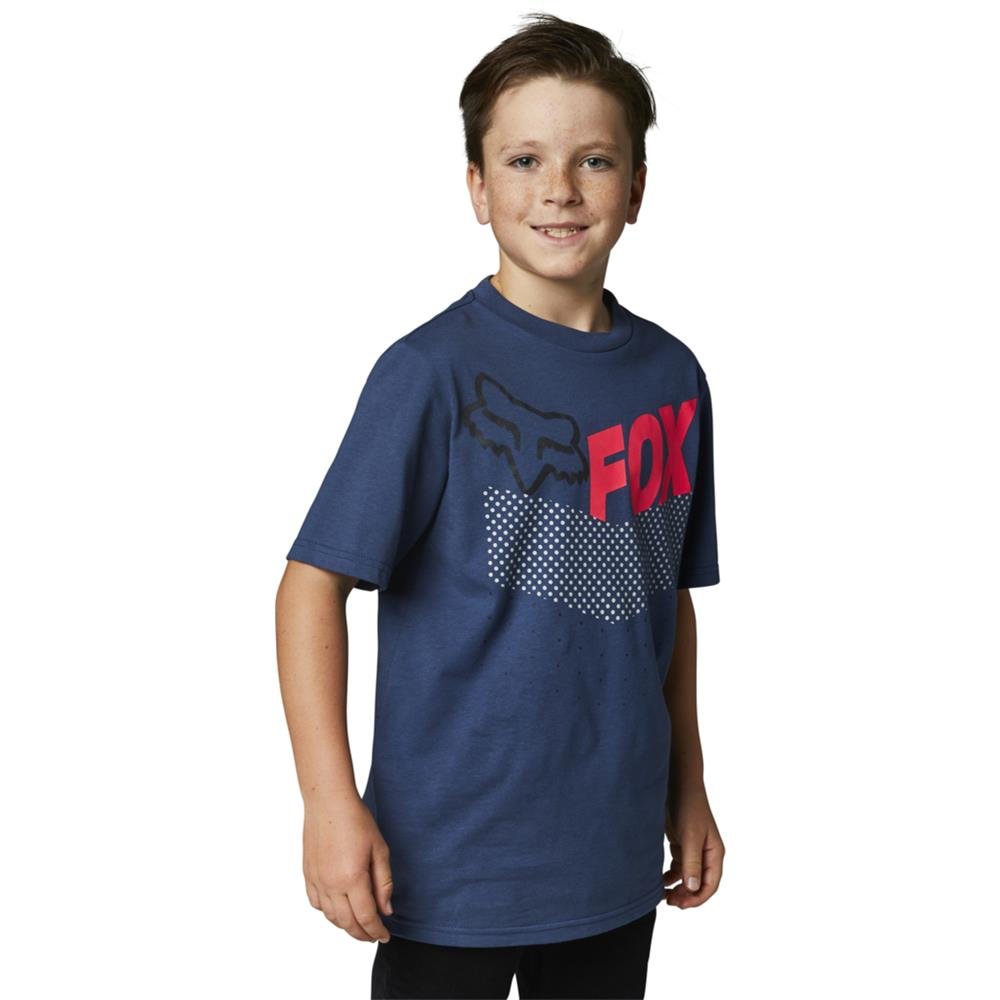 Fox Youth Trice Ss T-Shirt -Drk Indo-