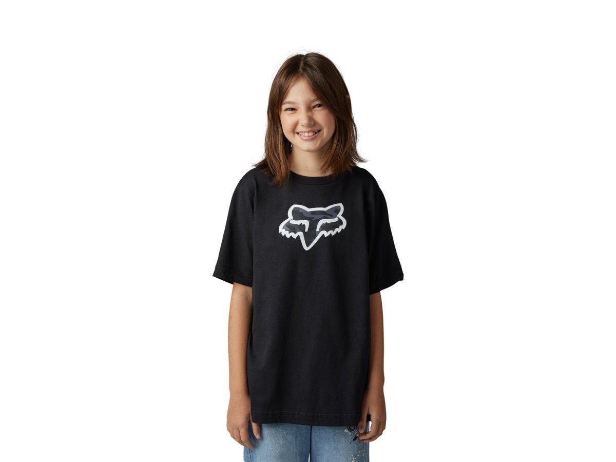 Fox Youth Vzns Camo Ss Tee