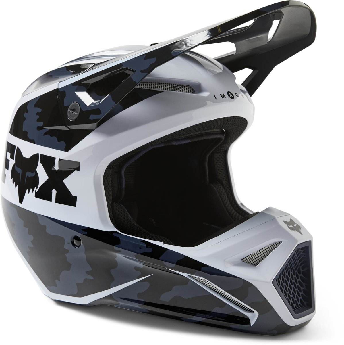 Fox Yth V1 Nuklr Helm Dot-Ece Black