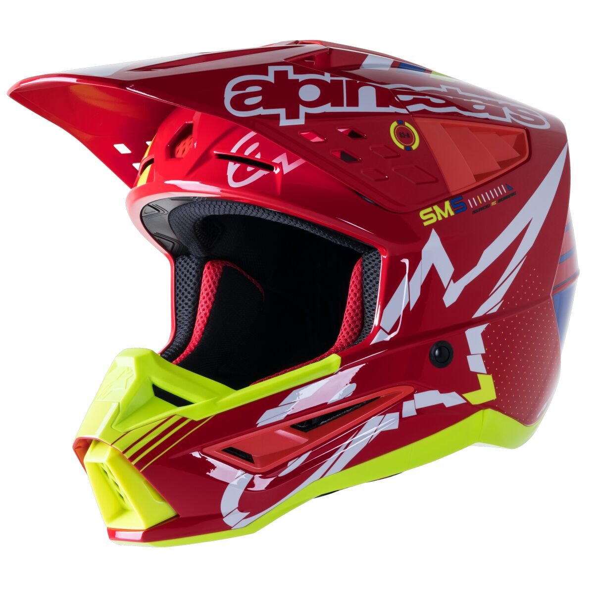 Helm Sm 5 Act Rd-Yl Gl