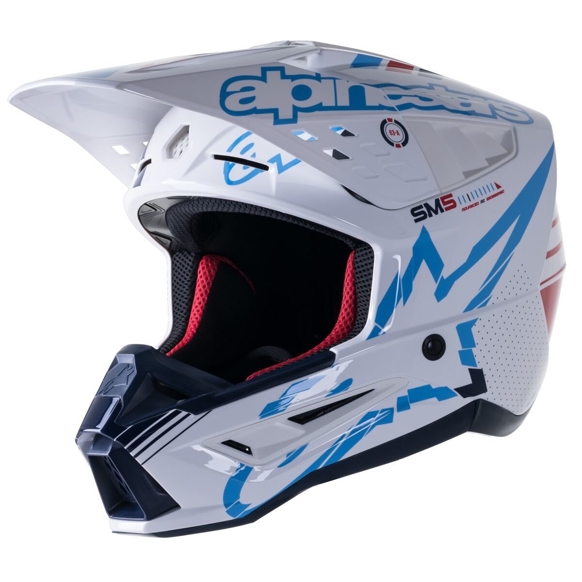 Helm Sm 5 Act Wt-Bl Gl