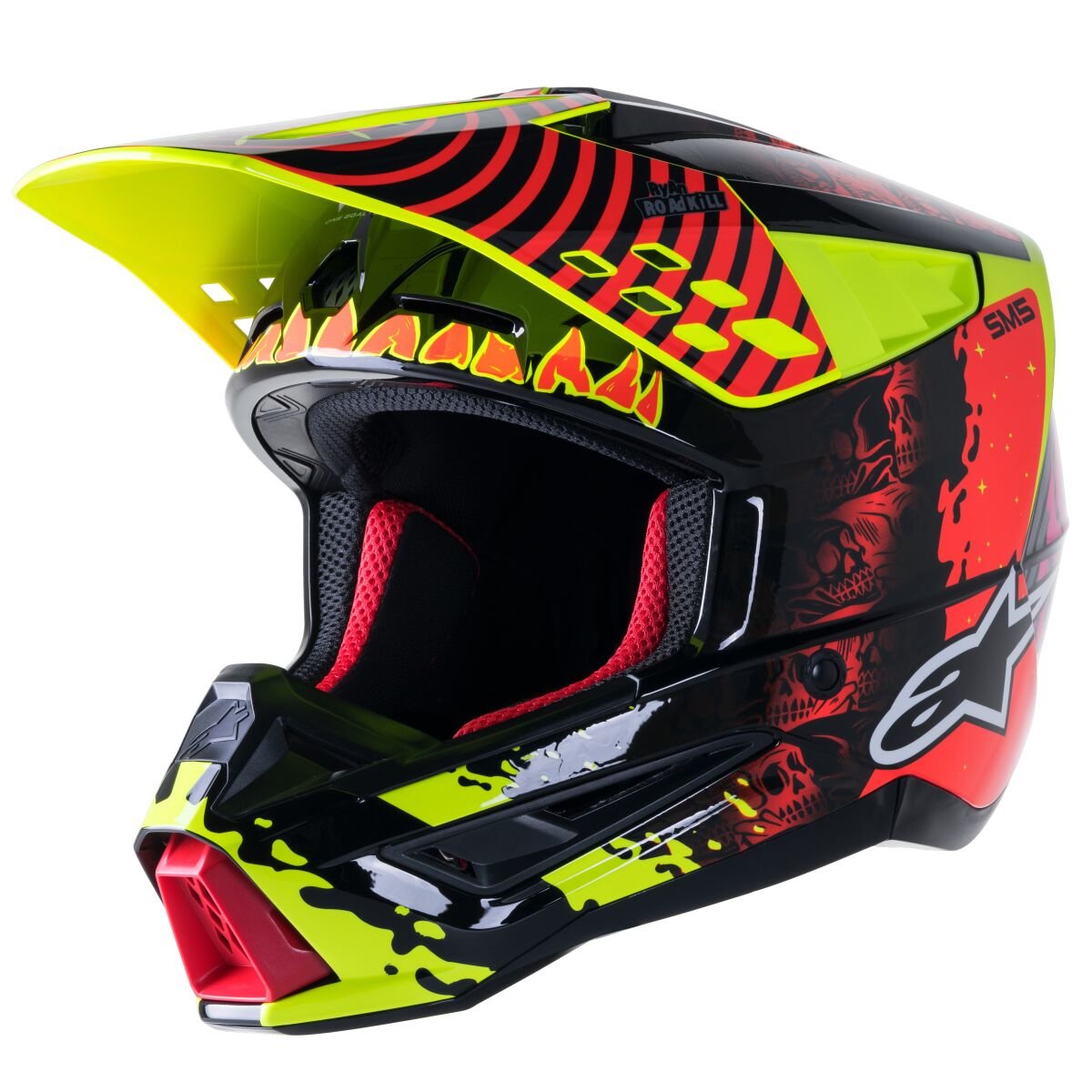 Helm Sm 5 Sol Bk-Yl Gl