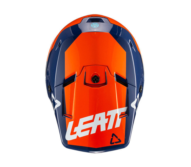 Leatt Helm GPX 3-5 orange-blau-weiss S (1020001231)