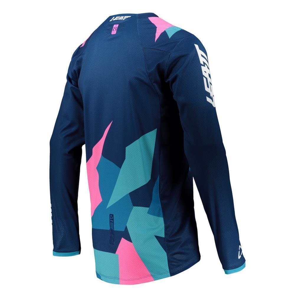 Leatt Jersey 4-5 Lite blau-pink L