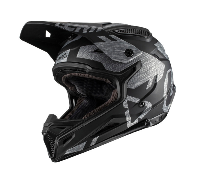 Motocrosshelm GPX 4-5 schwarz matt-grau XL unter Leatt