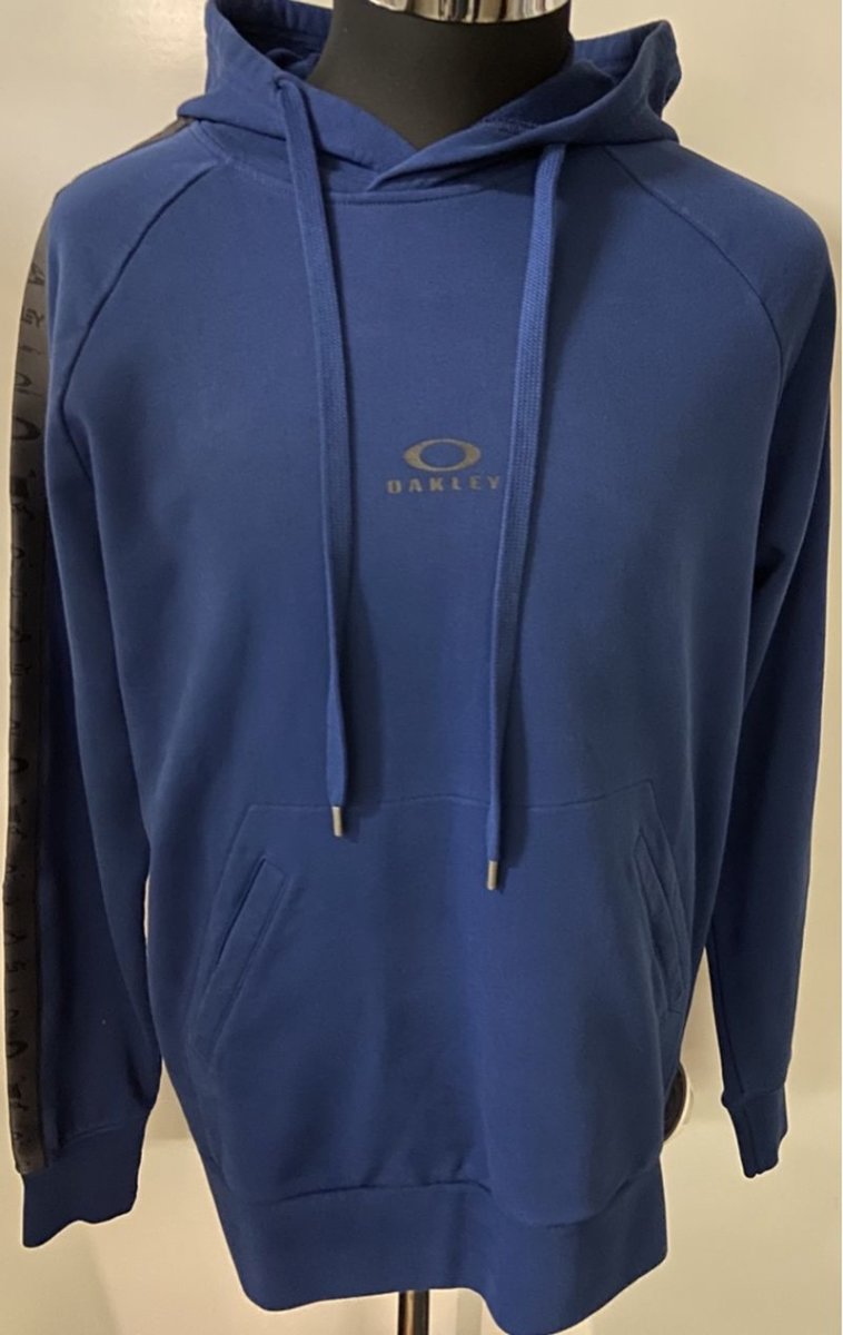 Oakley Lit Grafik Hoodie Blau Grsse Xl