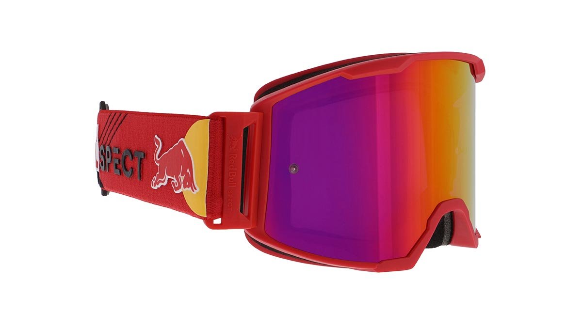 Red Bull Spect MX Brille+BOX-POUCH-FACEFOAM-CLEARLENS-FLYER