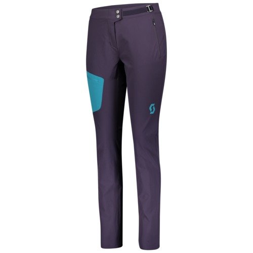 Scott Hose Damen Explorair Light - dark purple-breeze blue-EU XS