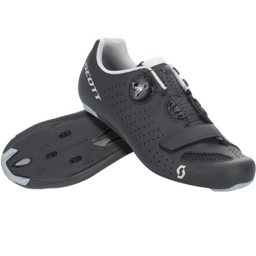 Scott Schuhe Rennrad Comp Boa - black-silver-43-0