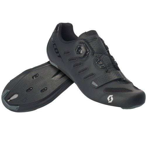 Scott Schuhe Rennrad Team Boa - matt black-gloss black-44-0