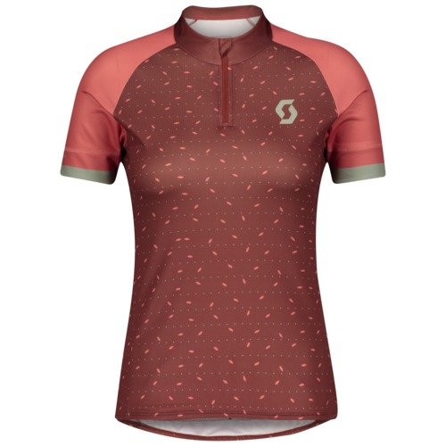 Scott Shirt Damen Endurance 30 s-sl - brick red-rust red-EU S