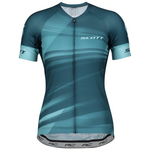 Scott Shirt Damen RC Pro s-sl - lunar blue-stream blue-EU XL unter Scott Sports