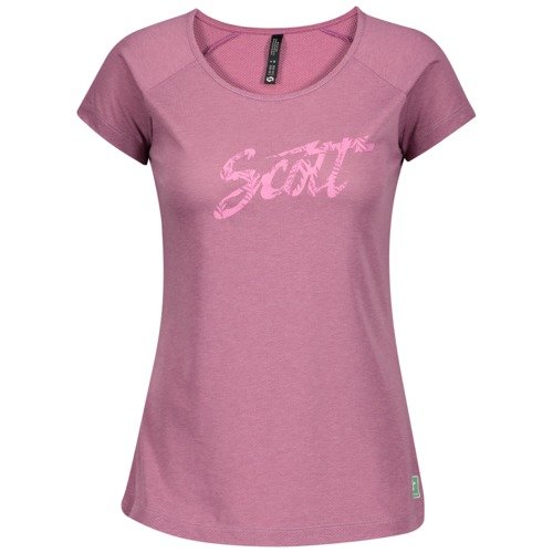 Scott Shirt Damen Trail Flow DRI s-sl - cassis pink-EU L