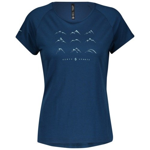 Scott Shirt Damen Trail MTN Merino grph s-sl - lunar blue-EU L