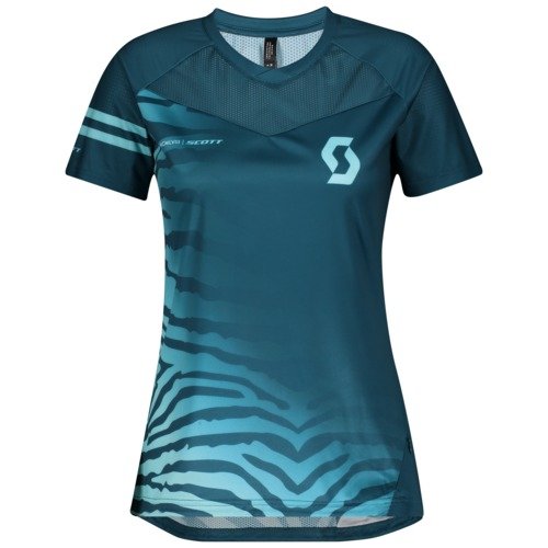 Scott Shirt Damen Trail Vertic Pro s-sl - lunar blue-stream blue-EU L unter Scott Sports