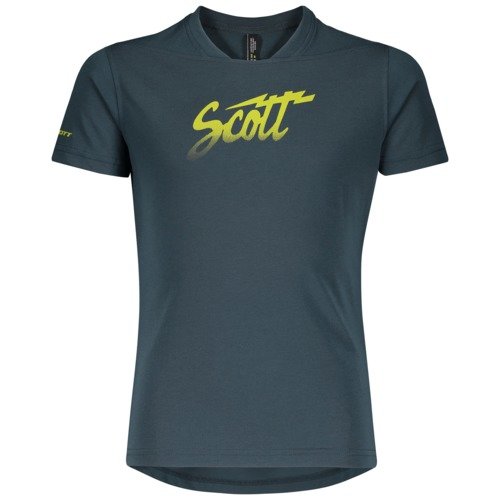 Scott Shirt Kinder Trail Dri s-sl - nightfall blue-152 unter Scott Sports