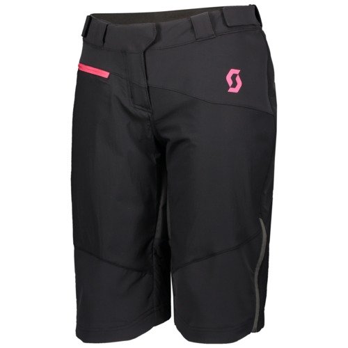 Scott Shorts Damen Trail Storm Alpha - black-virtual pink-EU XL