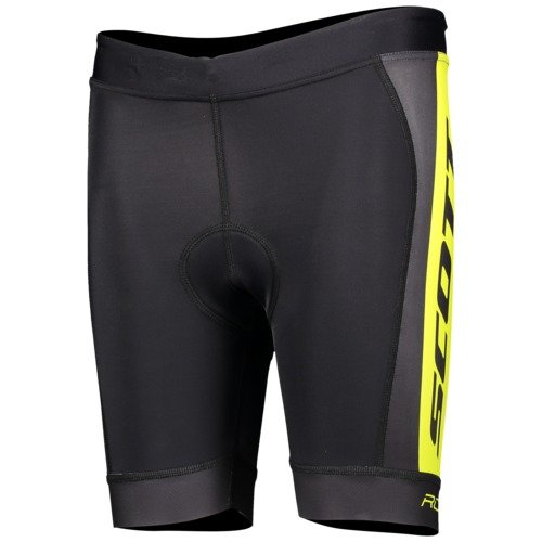 Scott Shorts Kinder RC Pro - black-sulphur yellow-128