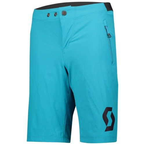 Scott Shorts Kinder Trail 10 ls-fit w-pad - breeze blue-140