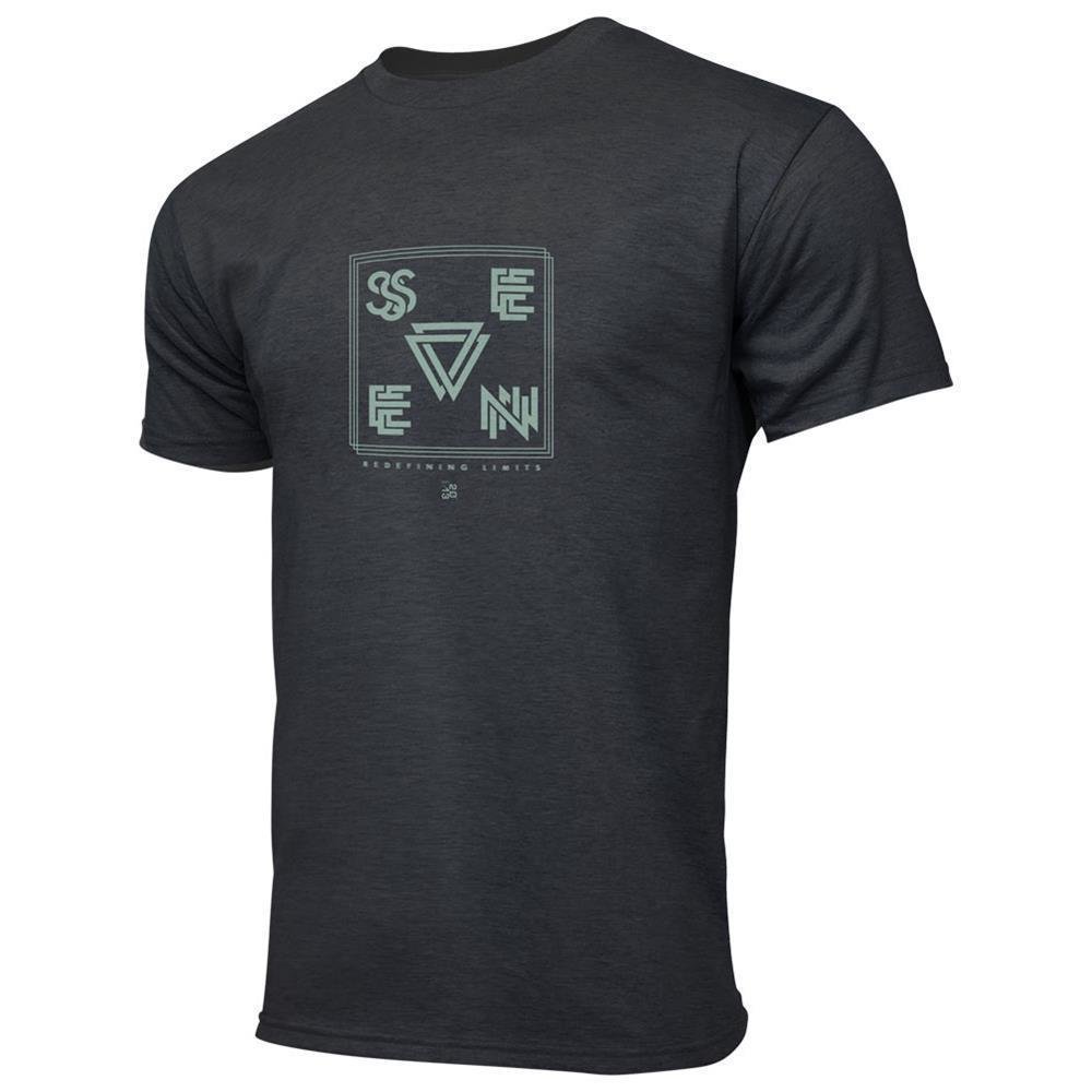 Seven T-Shirt Vector charcoal heather Grösse: L