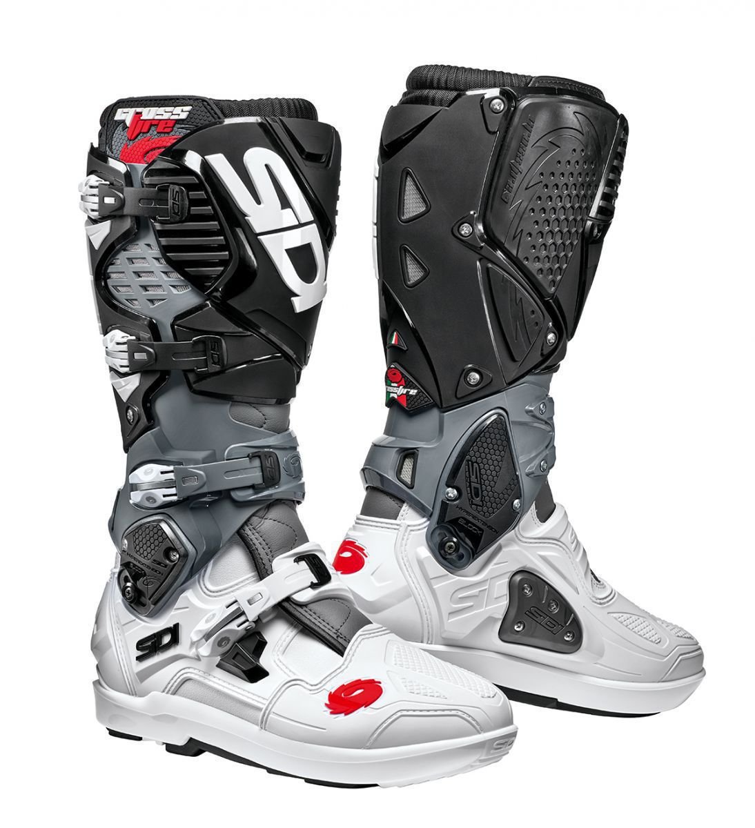 Sidi Crossfire 3 SRS White-Grey-Black 41