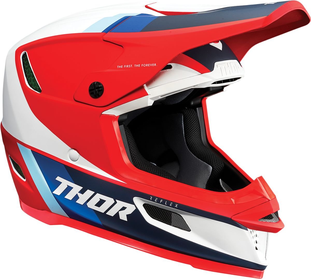 Thor Reflex Apex Mips Helm Red-White-Blue