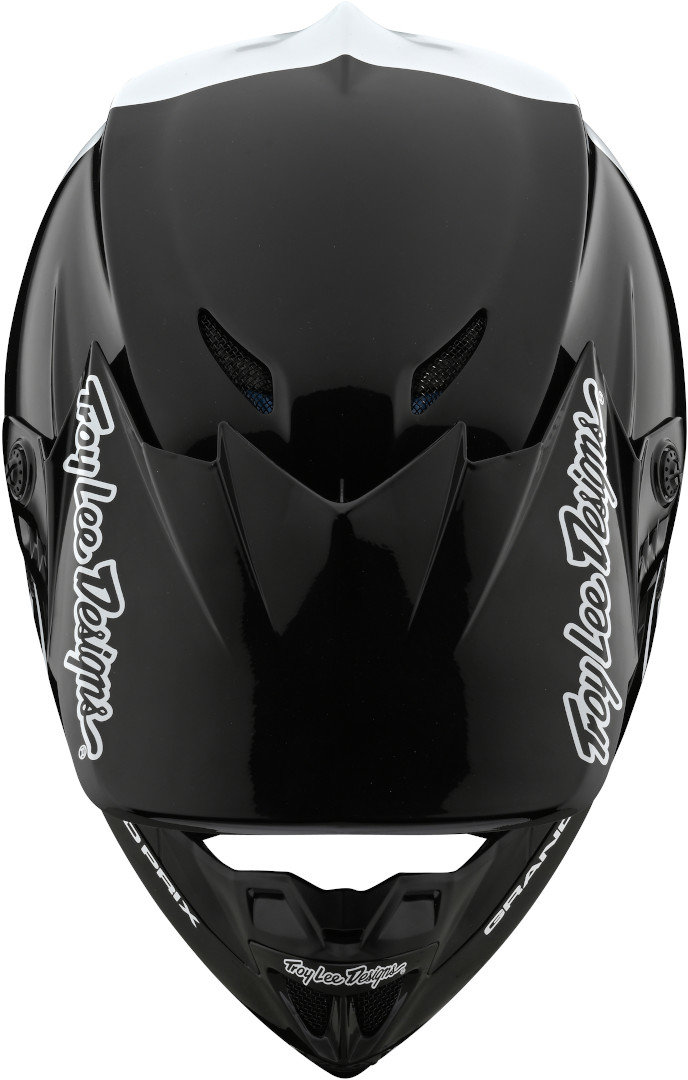 TLD GP Block Motocrosshelm Schwarz-Weiss Grsse XL