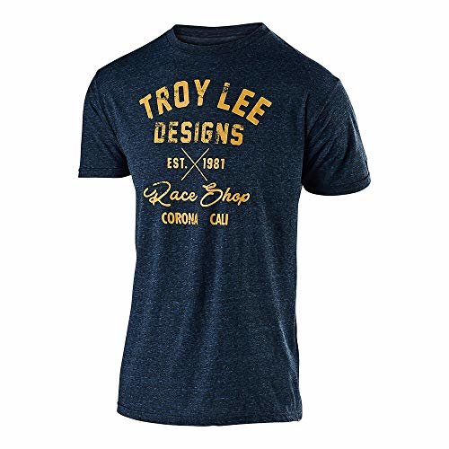 TLD Vinatge Race Shop T-Shirt Dunkel Blau Grösse S unter Troy Lee Designs