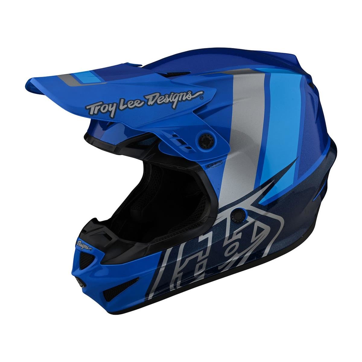 Troy Lee Designs GP Helm- Nova- blue- L - 58-59cm